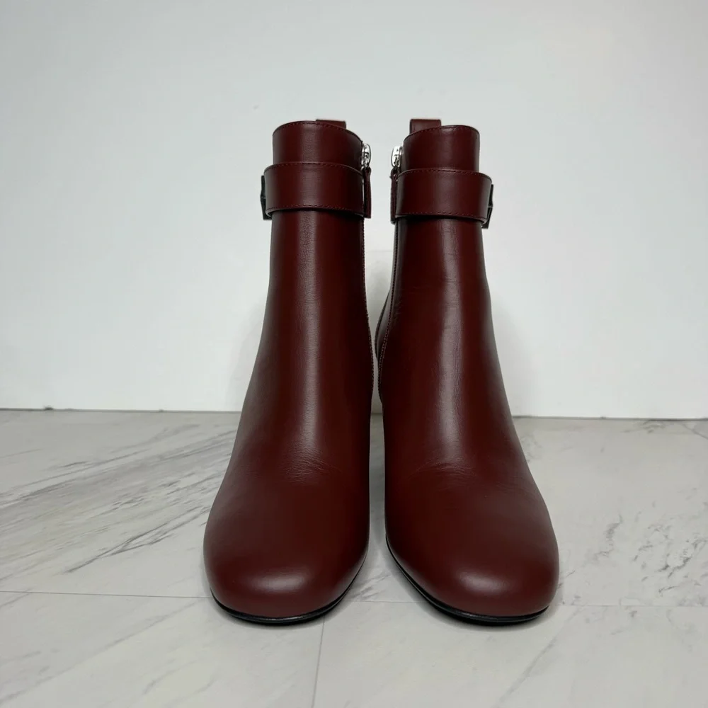 Longchamp brown red